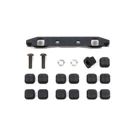 TT-02S Steel Adj.Suspension Mount (rear)