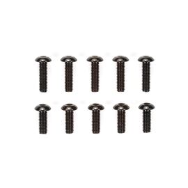 Aluminum Hex Head Screw Set noir