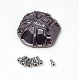 Gmade 3D Machined Differential Cover (Titanium Gray) for GS01 Axle