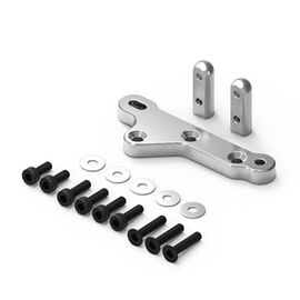 Gmade GA60 Aluminum axle servo mount (Silver)