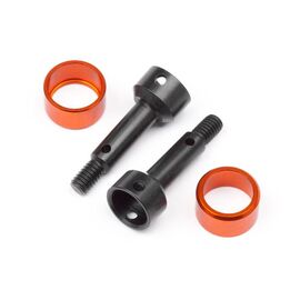 AXLE (FRONT/2PCS)