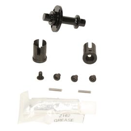 FRONT SOLID AXLE SET Ver.3 (BLACK)