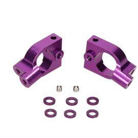ALUMINUM FRONT HUB CARRIER (13DEGREES/PURPLE)