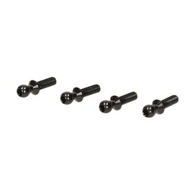 Aluminum Ball Stud 4.3x13mm (2mm Socket/4pcs)