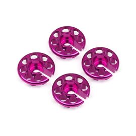 ALUMINUM SPRING PERCH (PURPLE/4PCS)