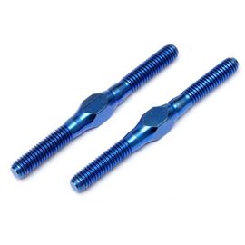 CYCLONE - BIELLETTE TITANE M3X34MM (BLEU/2PCES)
