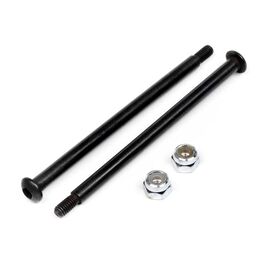 D8 - Axe susp. extérieur avec écrou (2 pces)