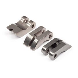 Alu. Racing Clutch Shoes Gunmetal (3pcs)