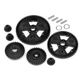 FORMULA TEN - SPUR GEAR / DIFF GEAR SET (75T/87T/48P)