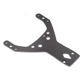 Baja 5R - FRONT UPPER PLATE (GUNMETAL)
