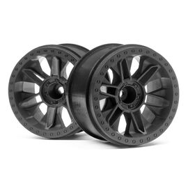 6-SHOT ST WHEEL (BLACK/2PCS)