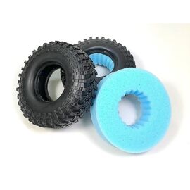 Pneus Crawler avec inserts anti-rebond, sans jantes, 110 mm (2)