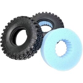 Pneus Crawler avec inserts anti-rebond, sans jante, 114 mm (2)