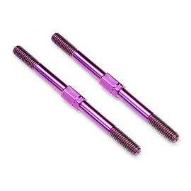 Spurstange aus Titan (4x40mm) Violett (1 Paar)