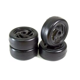 Train de roues Piste Ronin noir 1/10 (4)