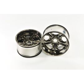 7.5 Wheels 23mm Hex (Gunmetal Chrome)