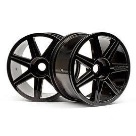 Truggy 4.6 - Jantes noires-chrome à 7 batons