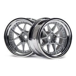 SPORT 3 - Jantes DY-CHAMPION 26mm (Chrome/Silver/9mm Offset/2pcs)