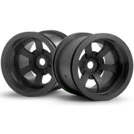 JANTES SCORCH 6-BATONS GUN METAL (pour Truck 1:10/2pcs)
