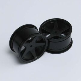 JANTE NOIRE LARGE BATONS
