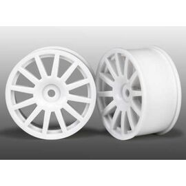 Wheels, 12-spoke (white) (2)