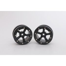 Beadlock Wheels PT-Safari Schwarz/Schwarz 1.9 (2 St.) 