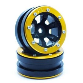 Beadlock Jantes PT-Claw noir/doré 1.9 (2 pcs)