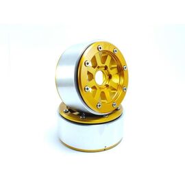 Beadlock Wheels HAMMER doré/doré 1.9 (2) sans moyeu de roue