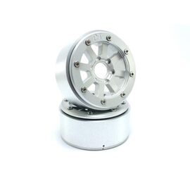 Beadlock Wheels HAMMER argent/argent 1.9 (2) sans moyeu de roue