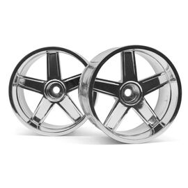 LP32 WHEEL MF TYPE CHROME (6MM OFFSET/2PCS)