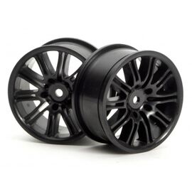 10 SPOKE MOTOR SPORT WHEEL 26MM BLACK