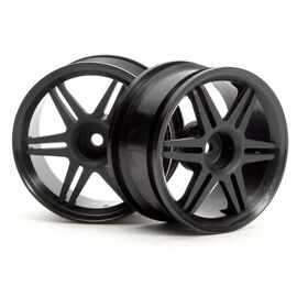 JANTES NOIRES CORSA 12 BATONS 26MM (+3MM OFFSET)