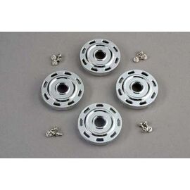 MERCEDES CHROME WHEEL COVERS(4