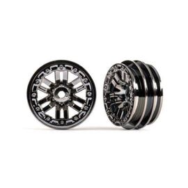 Wheels, 1.0' (black chrome) (2)