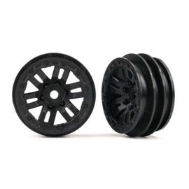Wheels, 1.0' (black) (2)