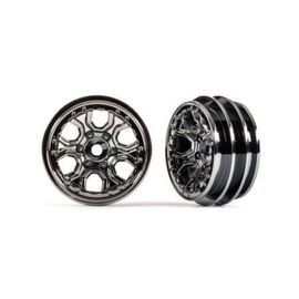 Wheels, 1.0' (black chrome) (2)