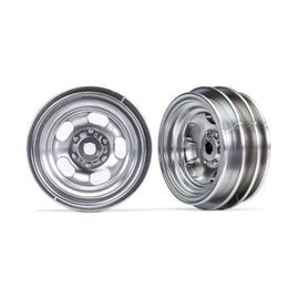 Wheels, 1.0' (satin chrome) (2)