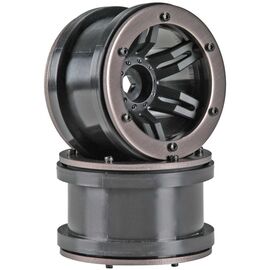 AX8091 Rocksters 2.2 Beadlock Wheel B lack (2)
