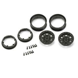 Fr, R Impulse 1.9 Blk Plastic Bead-Lo c Whl:Crawler