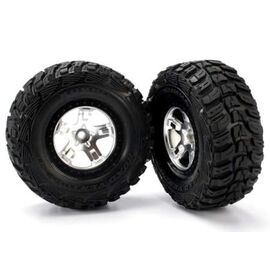 Tire & wheel assy, glued SCT satin