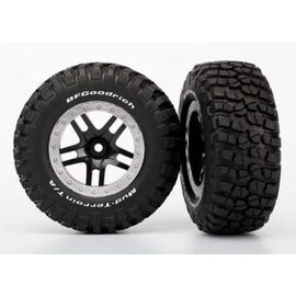 Tires & wheels, assembled, glued (SCT