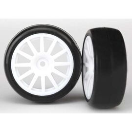 T&W, ass.glued 12-spoke white (2)