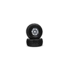 dBoots 'Fortress' Tyre Set Glued Gun Metal (Pair)