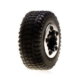 MICRO Tires Mounted Black/Chr. SCT