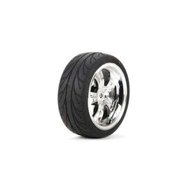 Jantes & Pneus av. 54x26mm chrome (2)