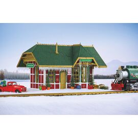 Weihnachtsstadt Bahnhof