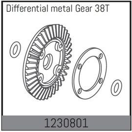 Couronne de diff. 38T + joint d'étanchéité