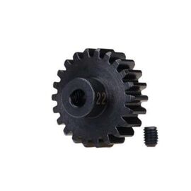 Gear, 22-T pinion (32-p), heavy duty (machined, hardened steel)/ set screw