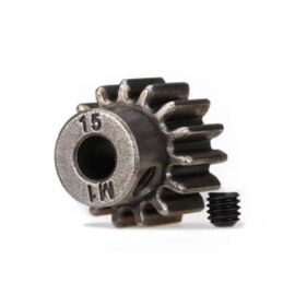 Gear, 15-T pinion (1.0 metric pitch) (fits 5mm shaft)/ set screw