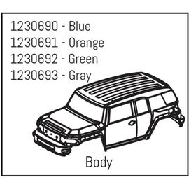 Carrosserie bleu - Khamba